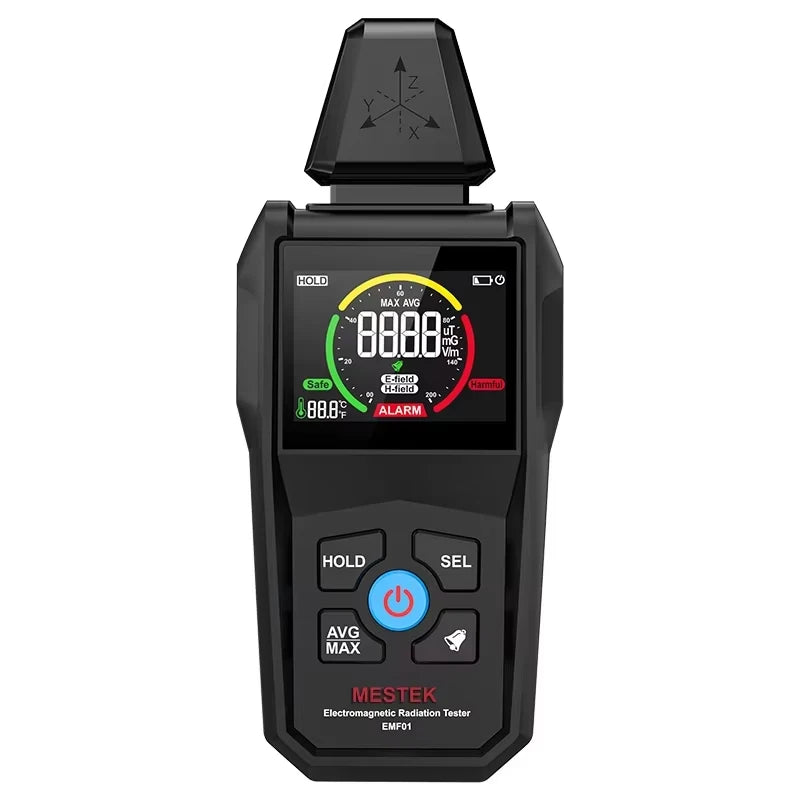 Digital EMF Meter – Electric & Magnetic Field Detector