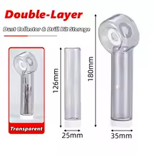 Transparent double-layer drill dust collector dimensions