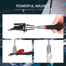 Magnetic pick-up tool used for automotive retrieval tasks